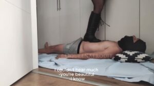 Trample yaparken siki kalkiyor